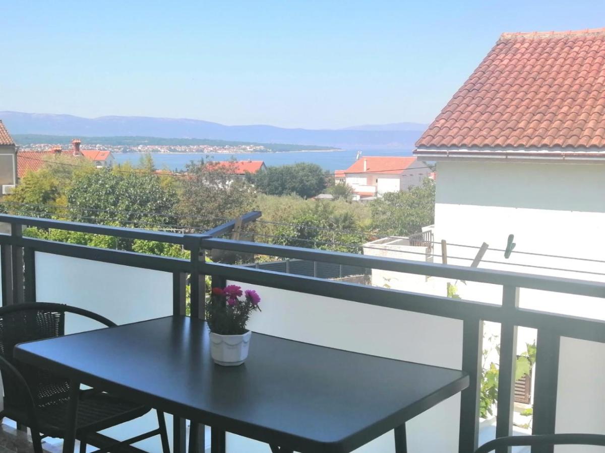 Lovely Sea View House In Malinska Island Krk Zewnętrze zdjęcie